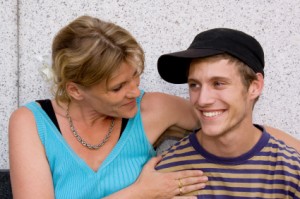 Mom & Teen Son Talking - Time is the best investment in your child