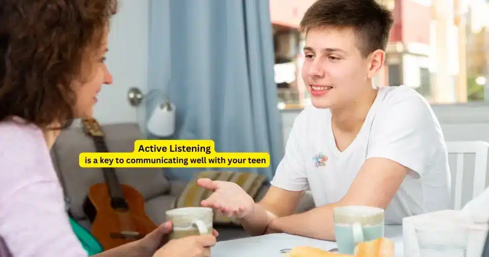 influencing your teen with active listening