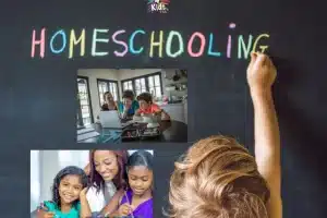 homeschooling a big family