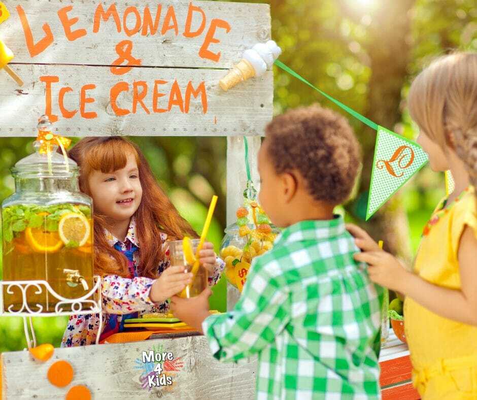 childrens charity idea - lemonade stand