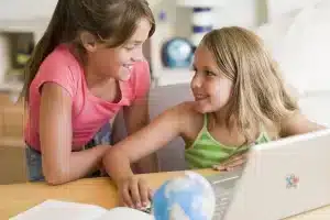 kids listening and talking to each other: a key social skill